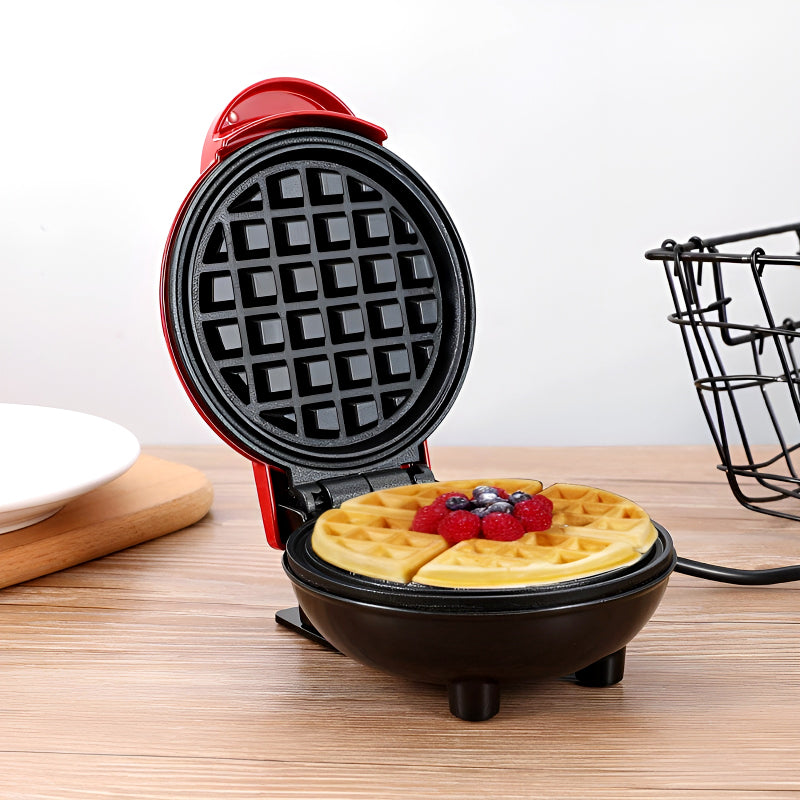 Compact Electric Mini Waffle Maker