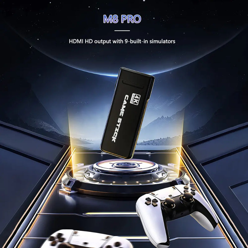 M8 Pro 4K Wireless Retro Game Stick