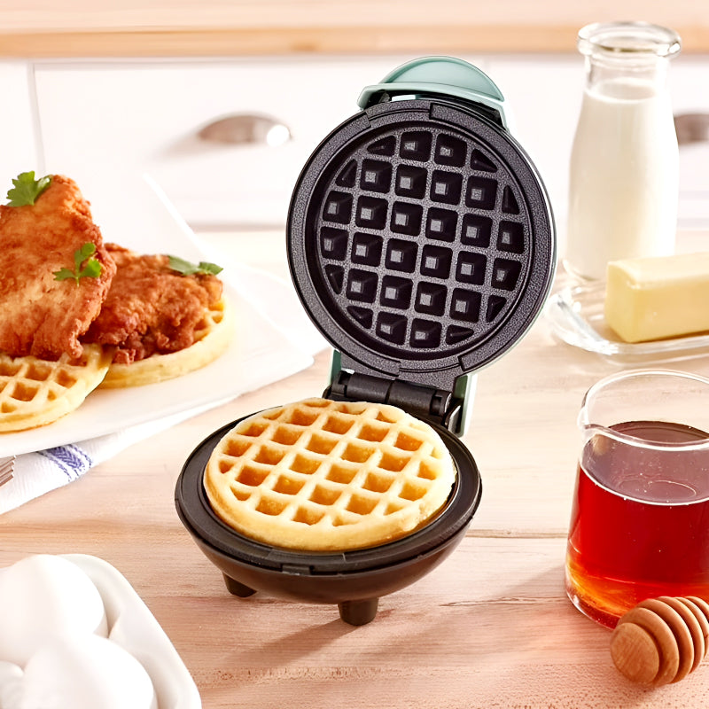 Compact Electric Mini Waffle Maker