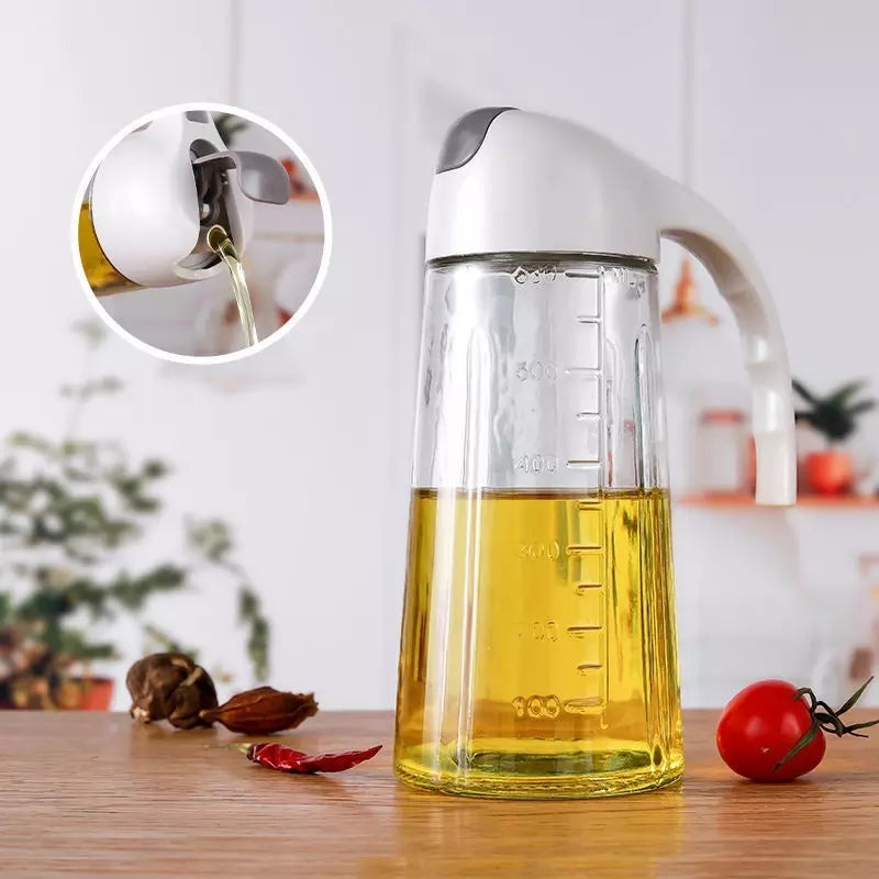 Food-Grade Glass Oil Bottle – 630ml