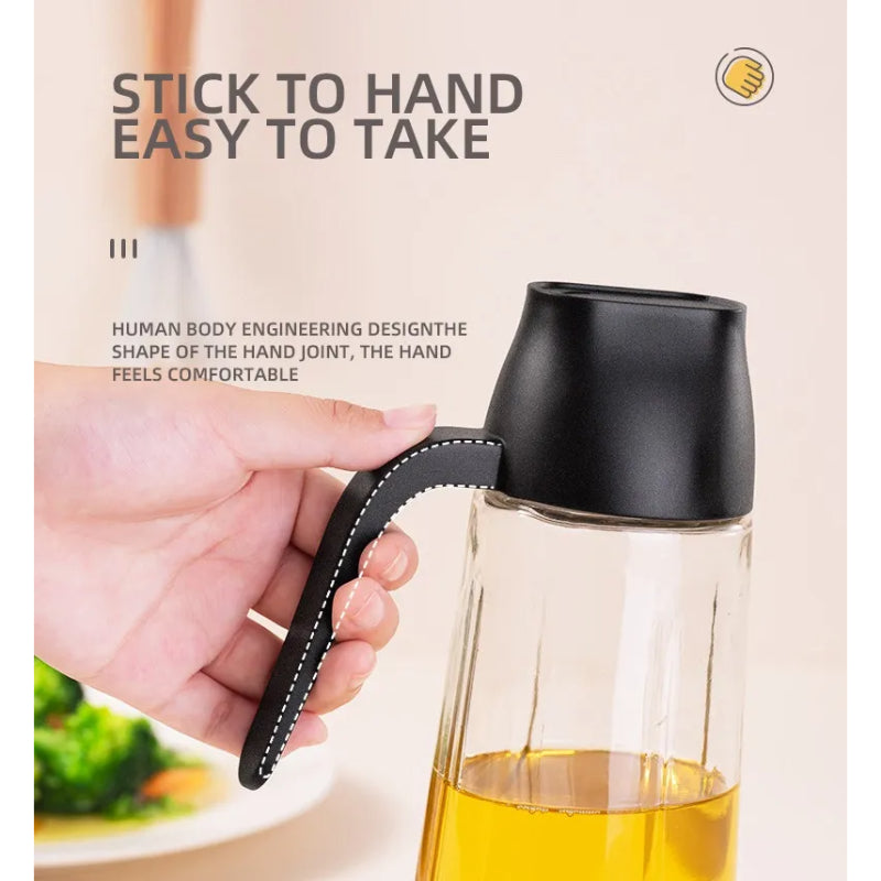 Food-Grade Glass Oil Bottle – 630ml