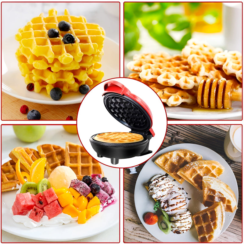 Compact Electric Mini Waffle Maker
