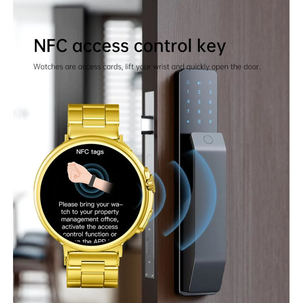 G10 Luxury Gold Health Smart Watch