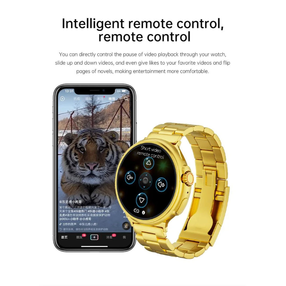 G10 Luxury Gold Health Smart Watch