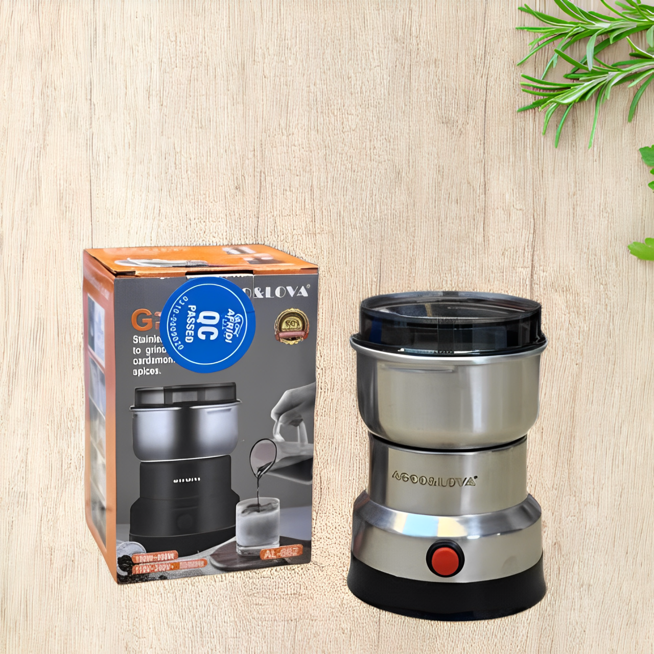 Compact 400W Grinder with 4 Blades