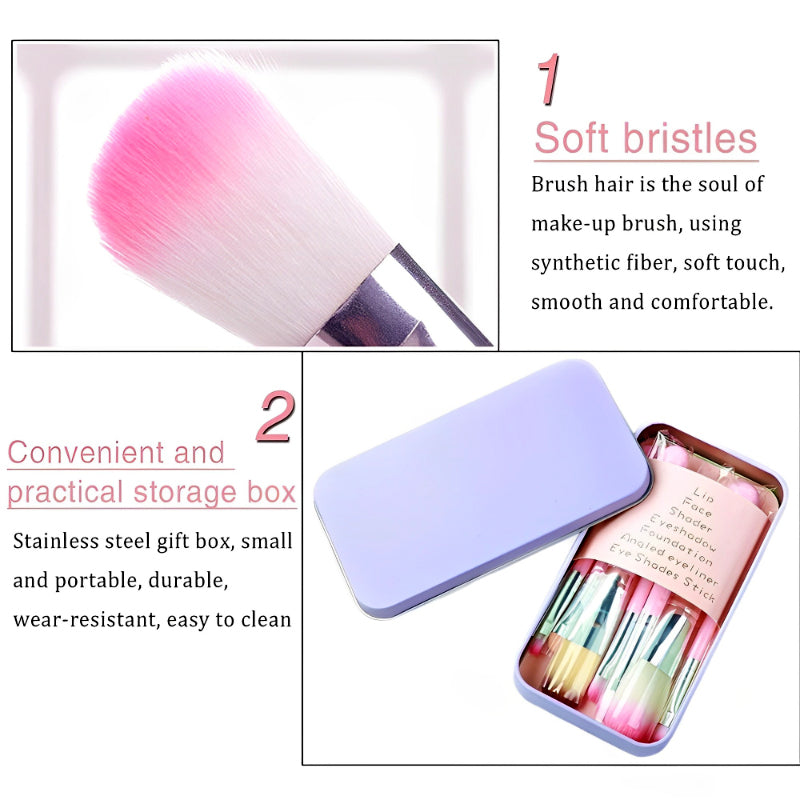 Mini Hello Kitty 7PCS Brush Kit (Pack of 3)