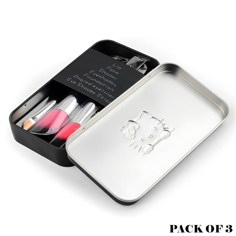 Mini Hello Kitty 7PCS Brush Kit (Pack of 3)