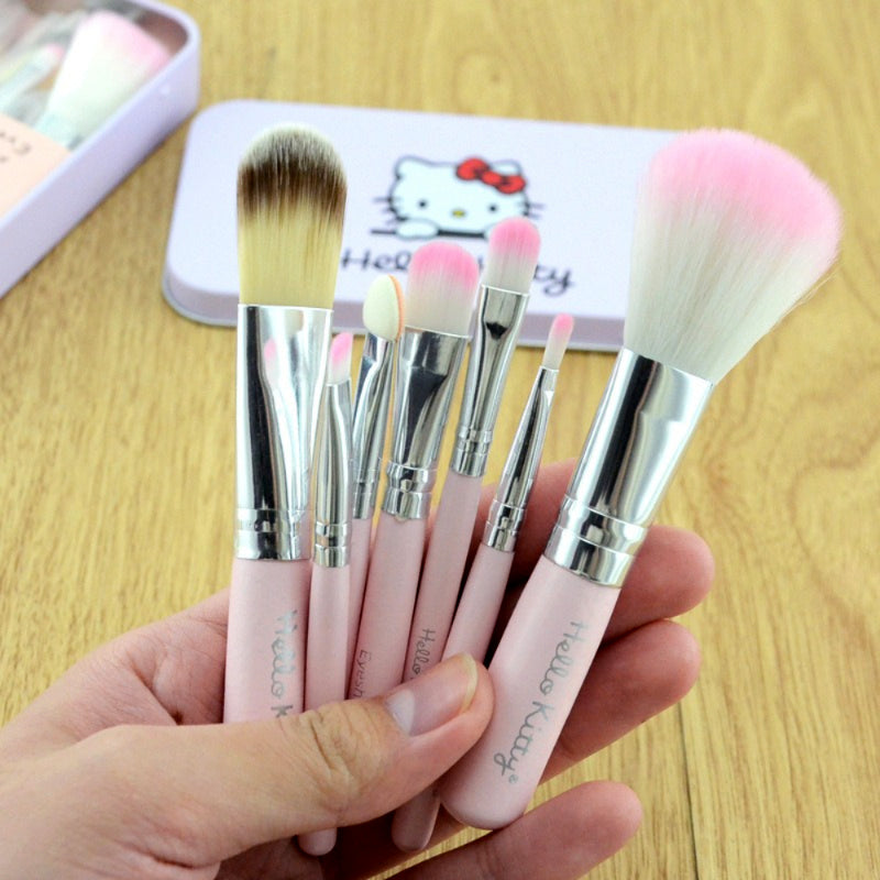 Mini Hello Kitty 7PCS Brush Kit (Pack of 3)