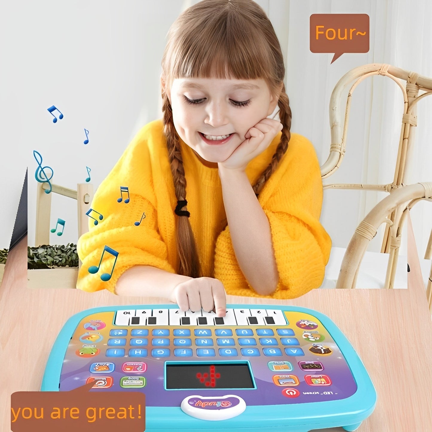 English Words Learning Tablet for Kids
