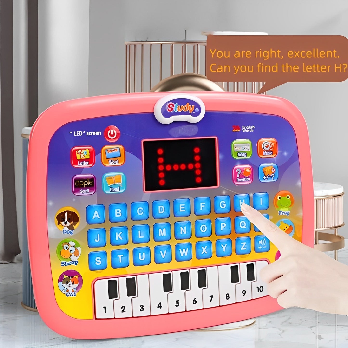 English Words Learning Tablet for Kids