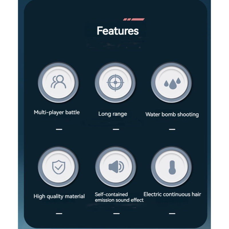 Dino Automatic Water Gel Ball Blaster