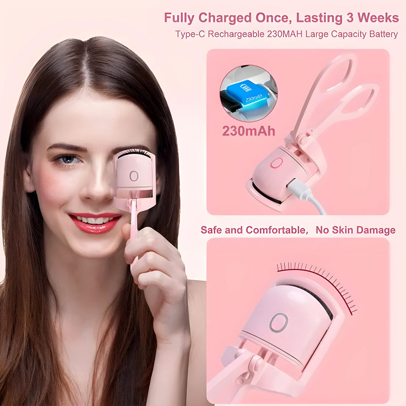 Mini Electric Heated Eyelash Curler